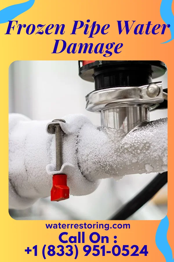 Frozen Pipe Water Damage in Staint Clair, PA